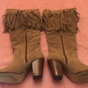Women's Fringe Boots